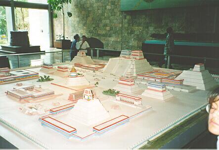 Maquete da Cidade dos Astecas